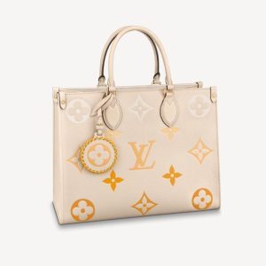 LOUIS VUITTON On the Go MM Long Wallet 2-Piece Set Value M45717+M69353